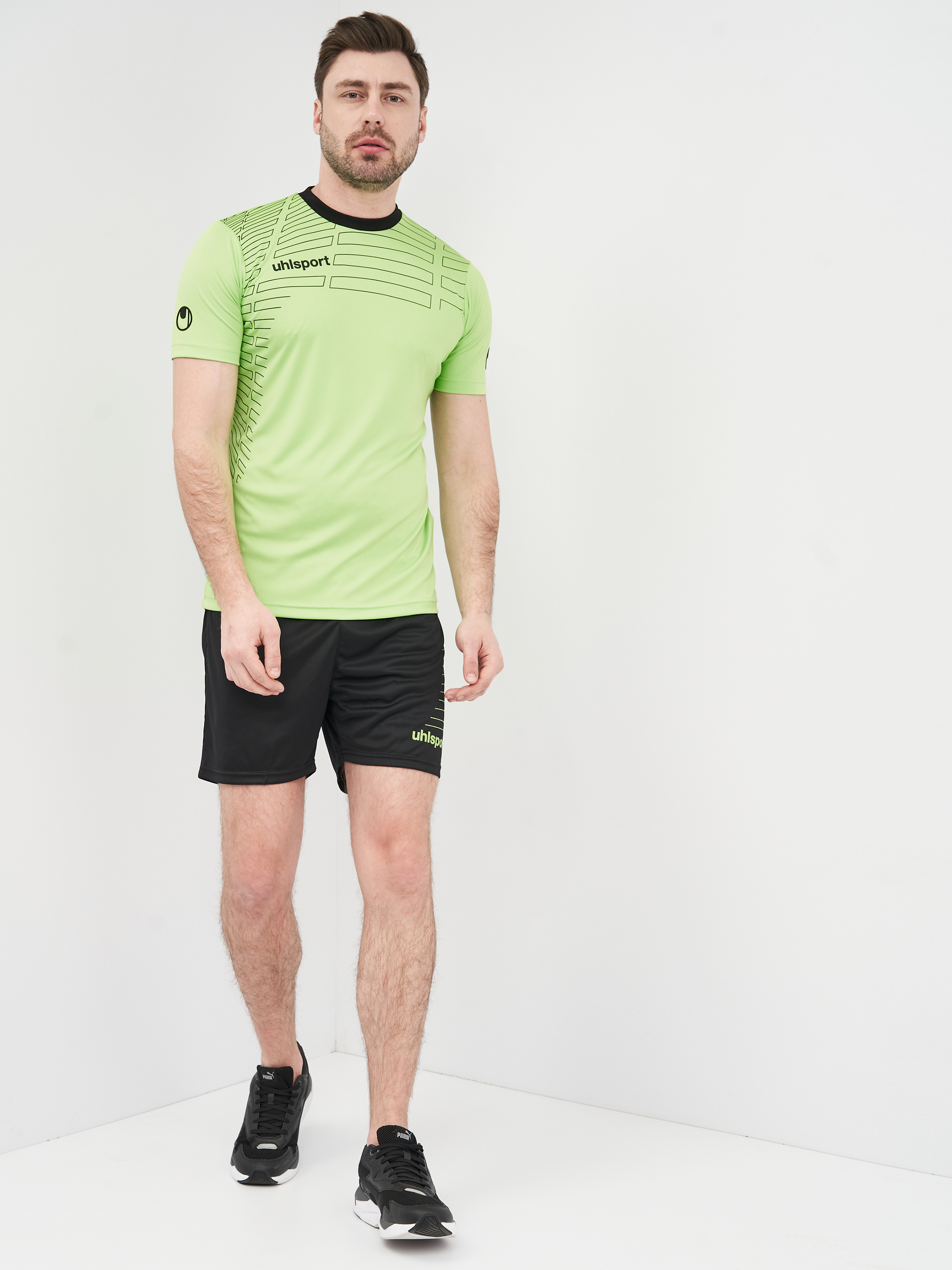 

Футбольная форма Uhlsport 1003161-001 S Зеленая с черным