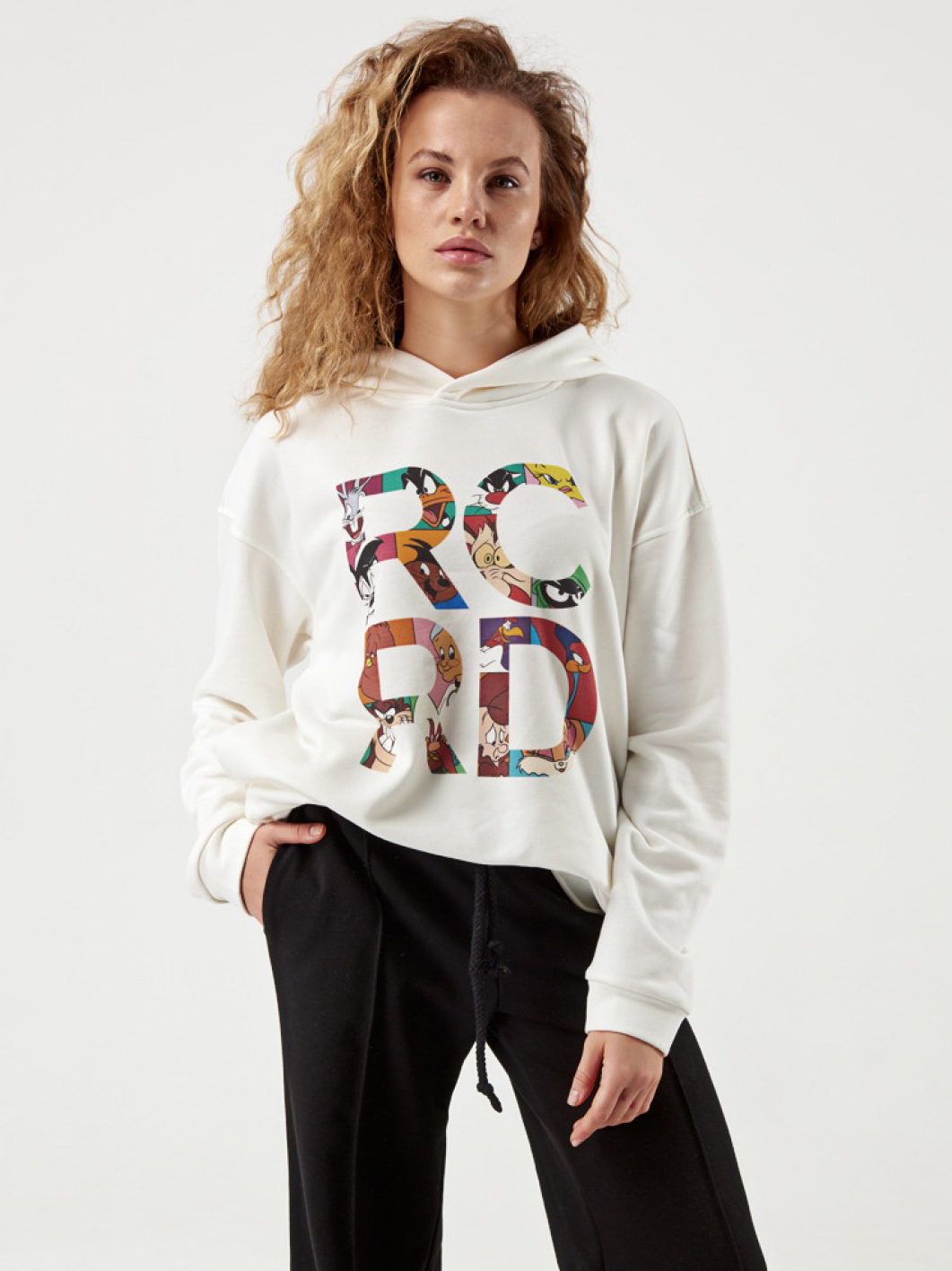 

Худи Riccardo White Looney One Size Белое