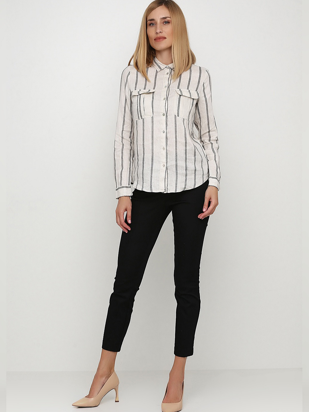 

Брюки H&M KK7833460 42 Черные