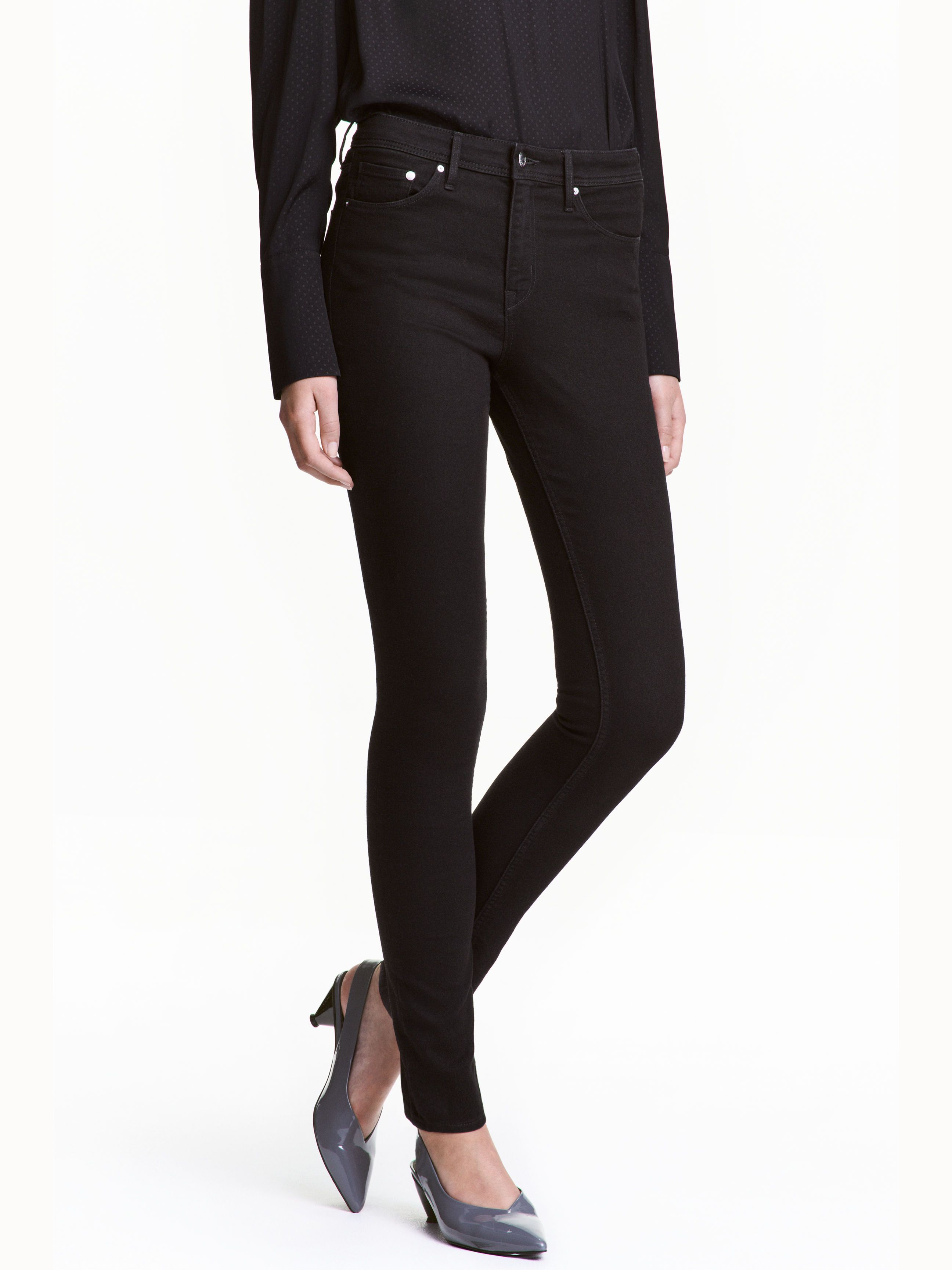 

Брюки H&M 3991875-AAAD 29/32 Черные