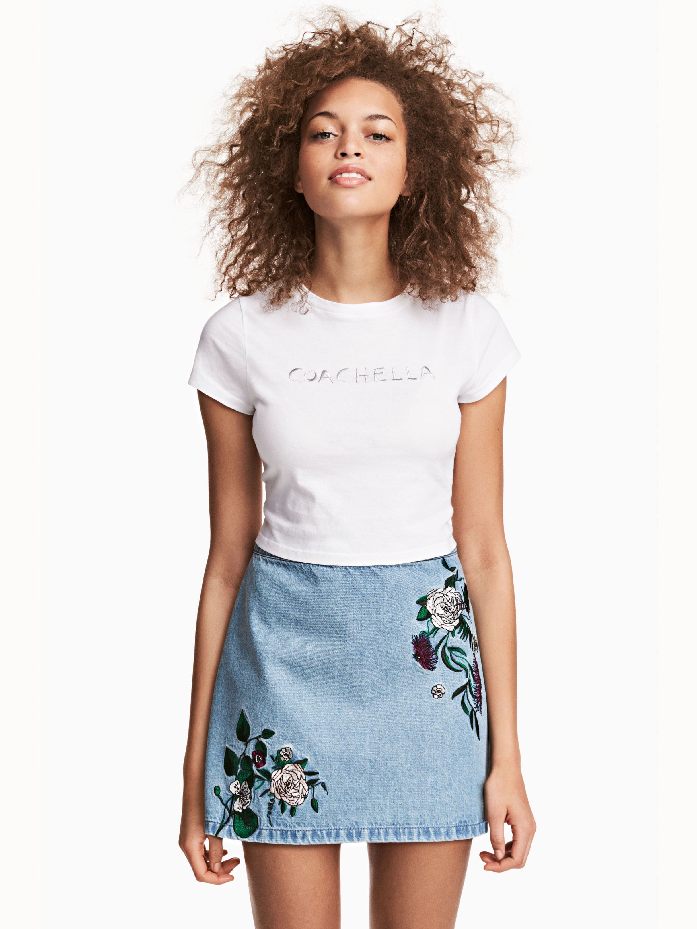 

Юбка H&M 4788255-AAPR 42 Синяя