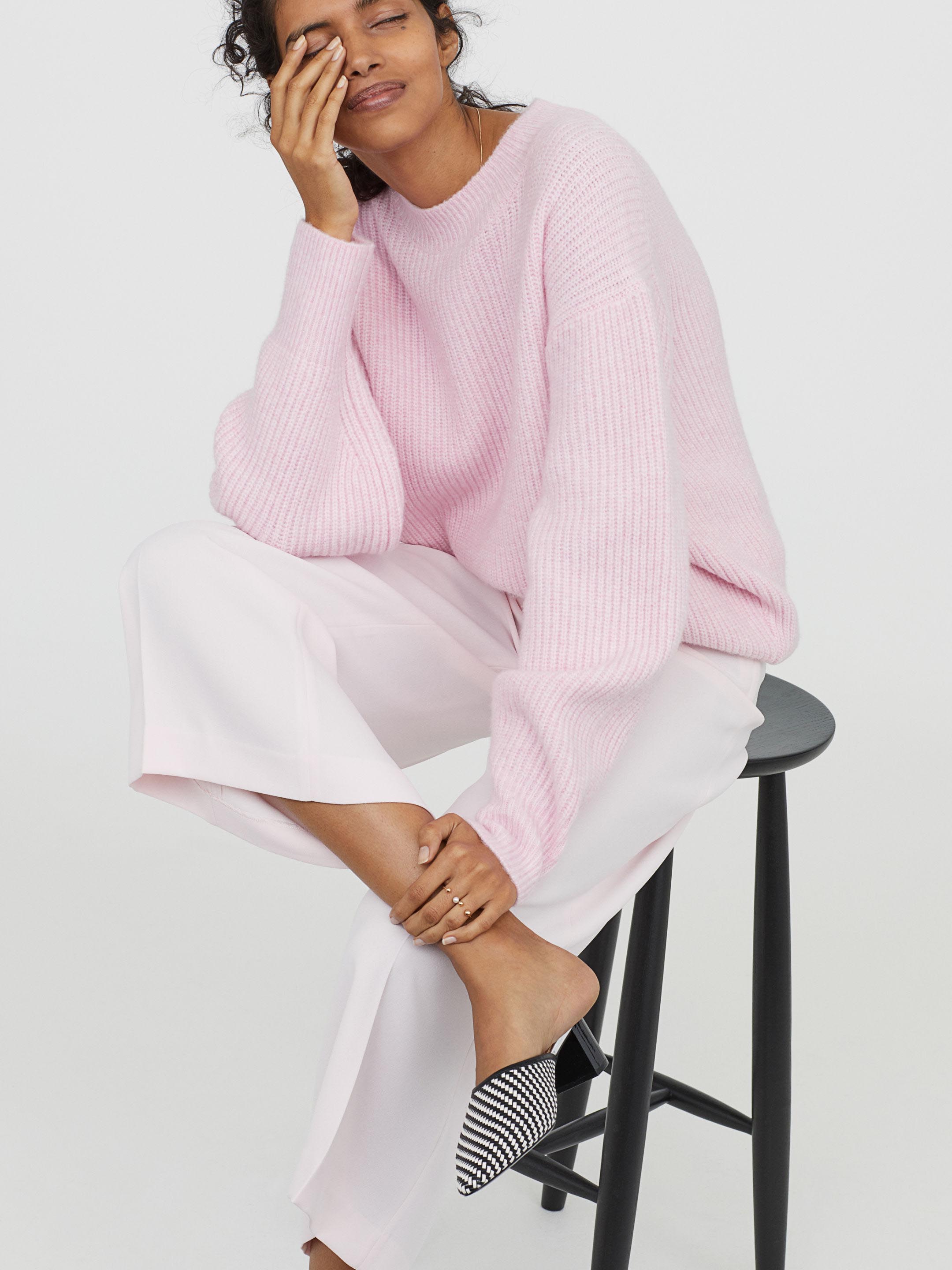 

Брюки H&M 5886727-ACWG 36 Розовые
