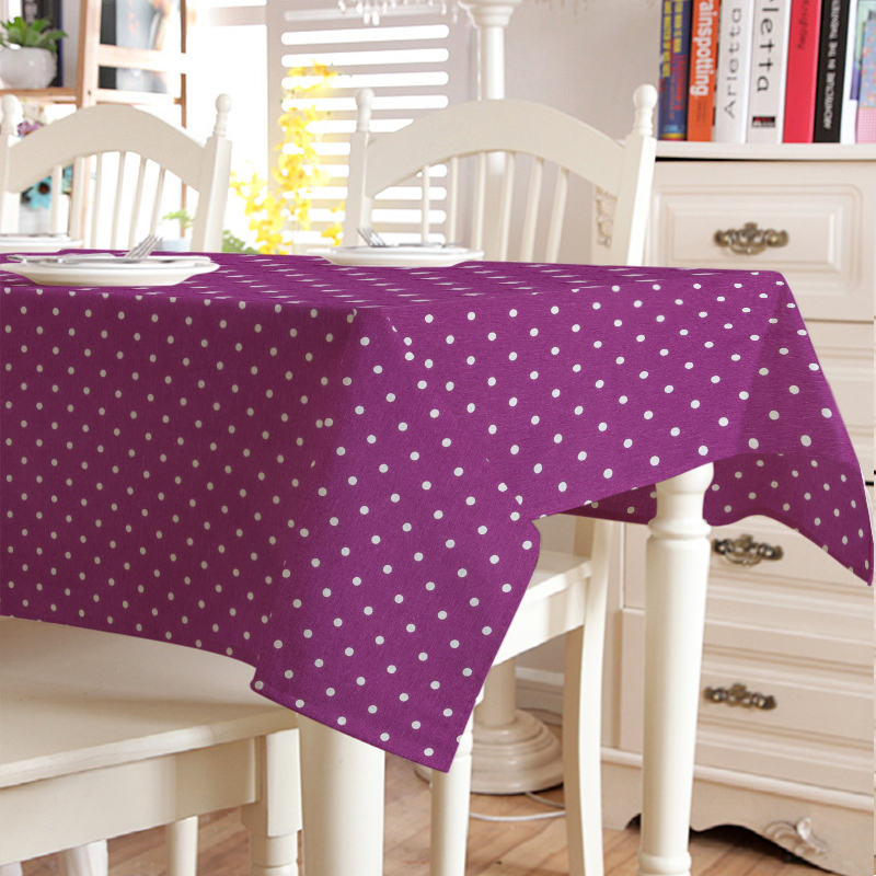 

Скатерть в горошек Time Textile Sevilla Lilac Сиреневый TT131210 140x200