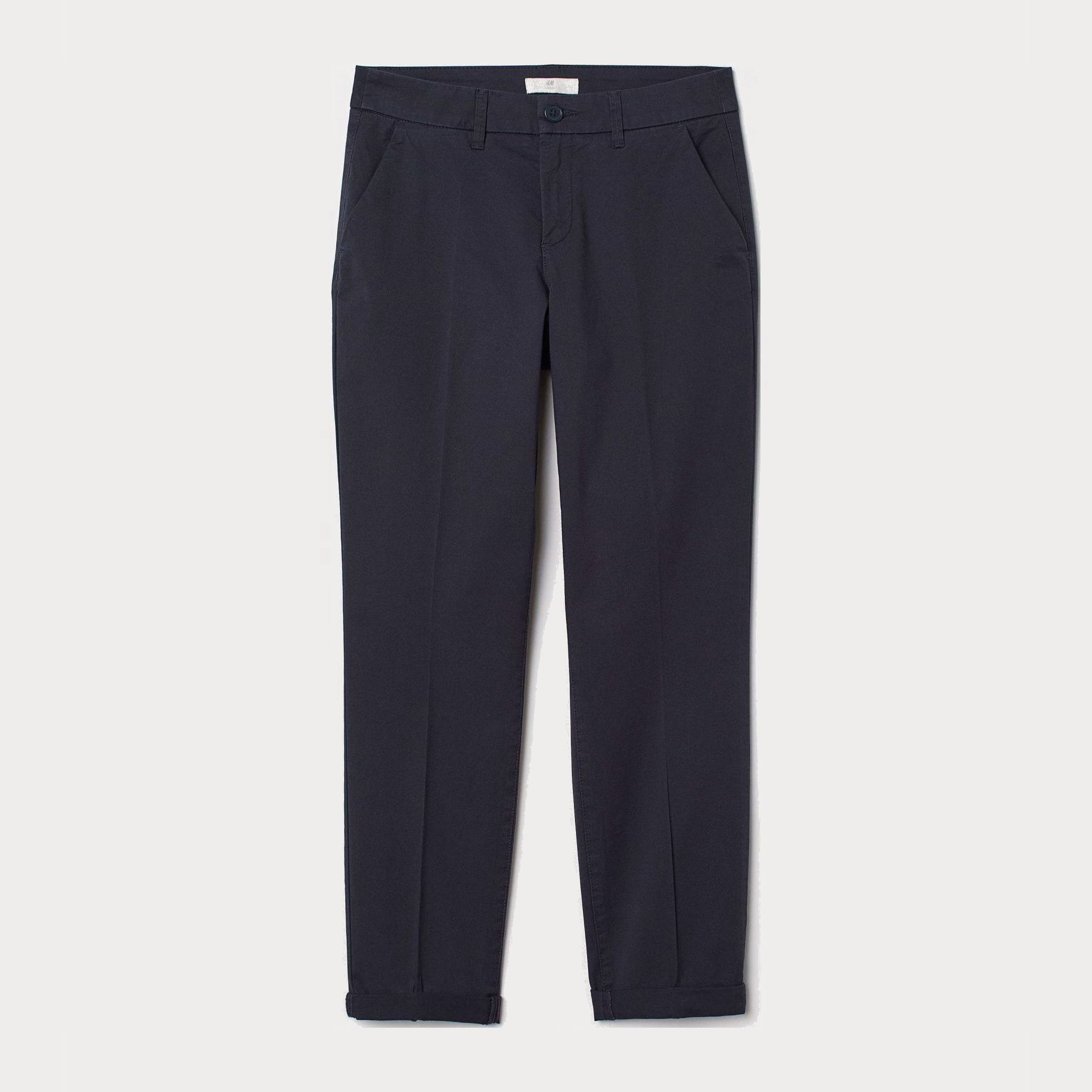 

Брюки H&M 6909359-AAQJ 36 Темно-синие