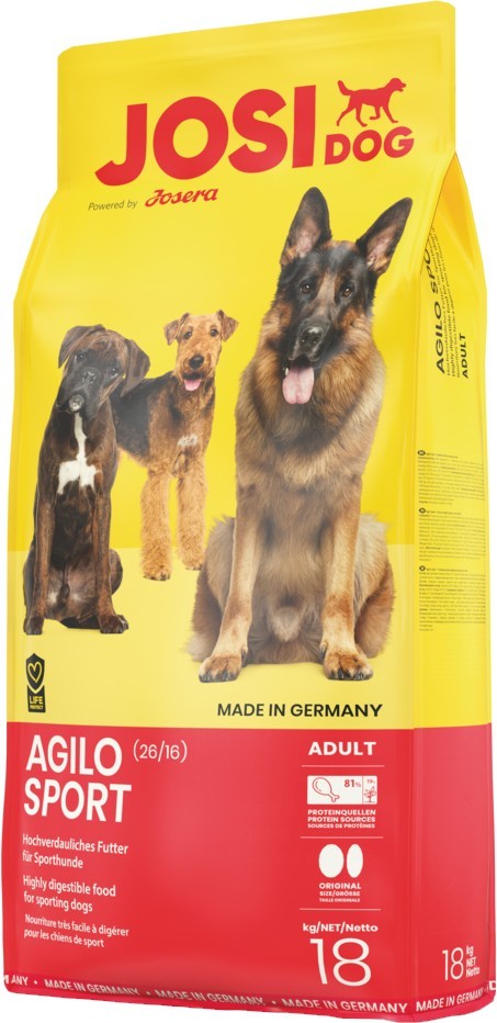 

Сухой корм Josera JosiDog Agilo Sport для взрослых спортивных собак 18 кг (1143)