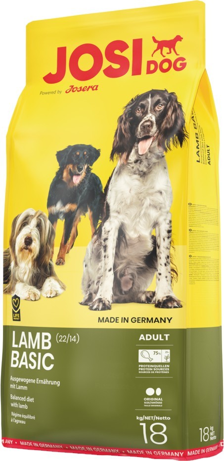 

Сухой корм Josera JosiDog Lamb Basic для взрослых собак 18 кг (1149)
