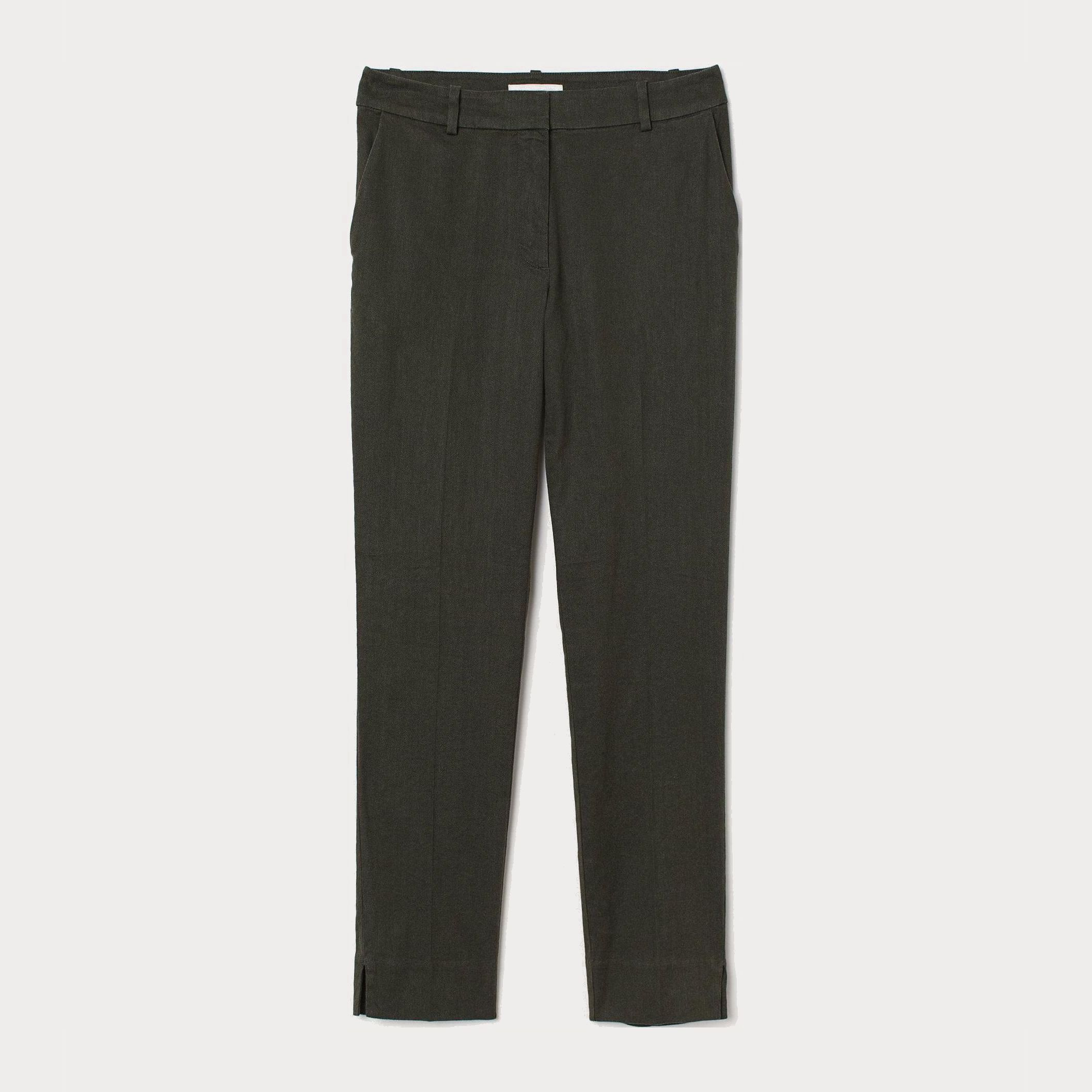 

Брюки H&M 7334419-ABTE 40 Болотные