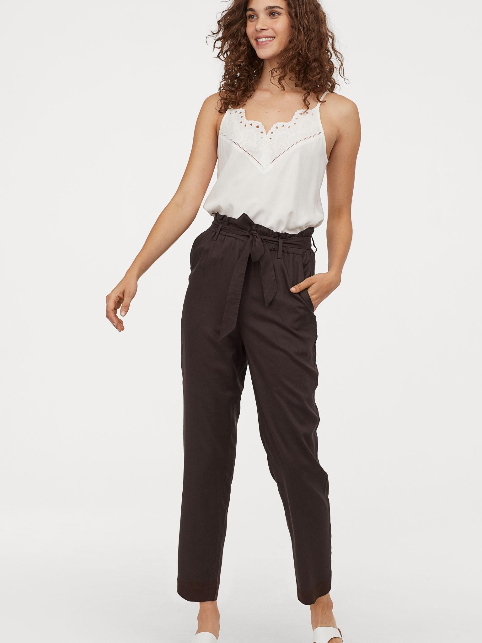 

Брюки H&M 6643199-ACVE 38 Коричневые