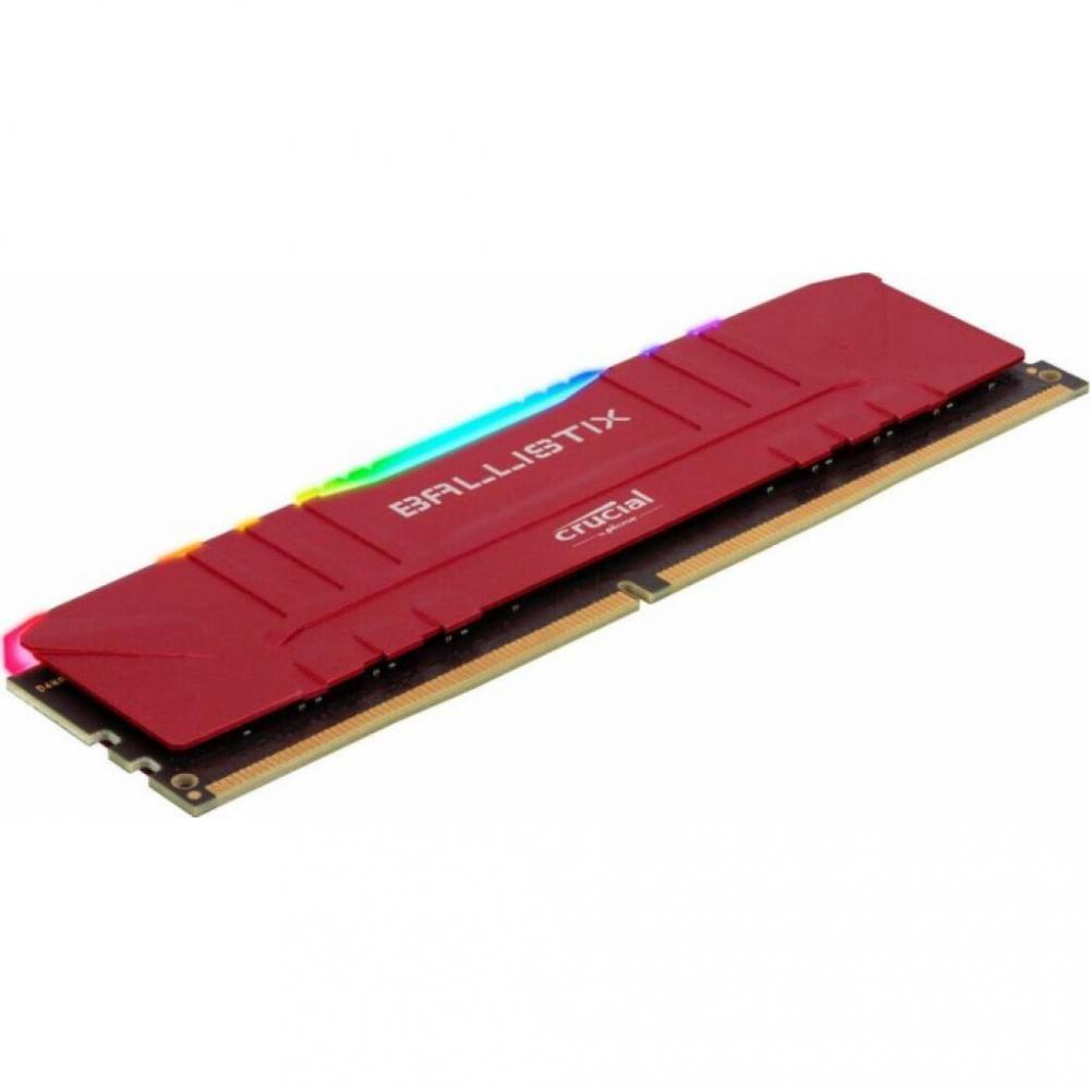 

Модуль памяти Crucial DDR4 8Gb Ballistix Red 3200 MHz (BL8G32C16U4R)