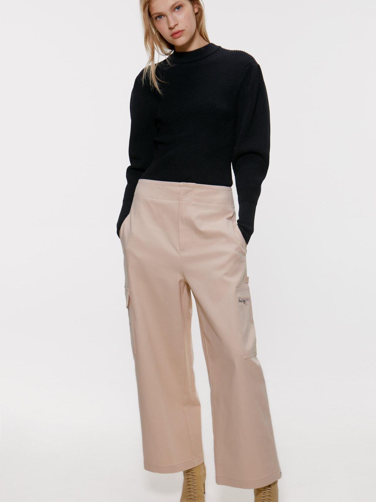 

Брюки Zara 1938/221/942-ACWG XL Розовые