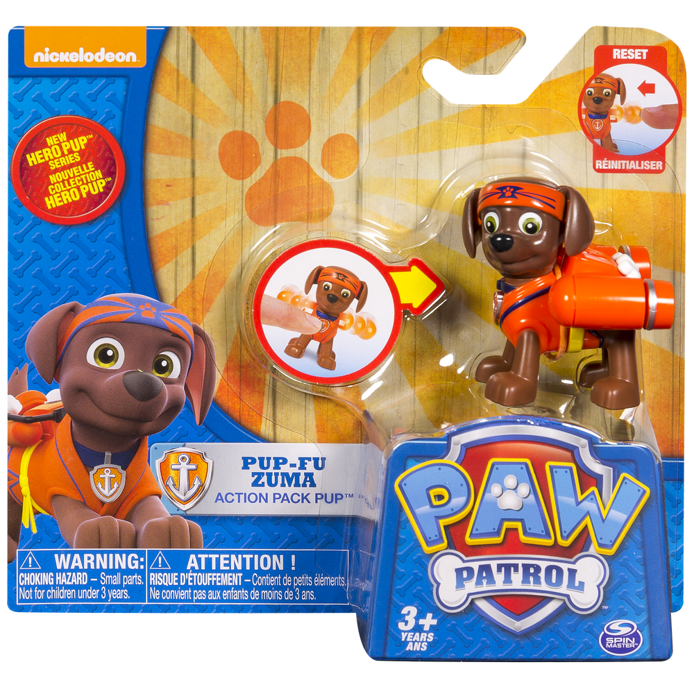 

Колекційна фігурка Spin Master Paw Patrol Цуценята супергерої Зума з механічною функцією (SM16655 / 2616)