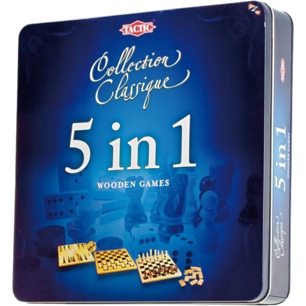 

Настільна гра Tactic Класичні ігри 5 в1 (14006Y)