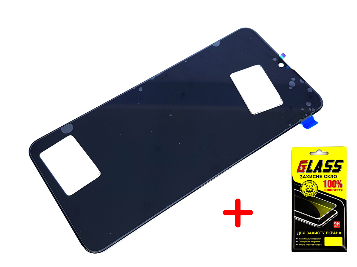 

Дисплей + Сенсор (модуль) экран Samsung A107 Galaxy A10s 2019 черный + защитное стекло high copy