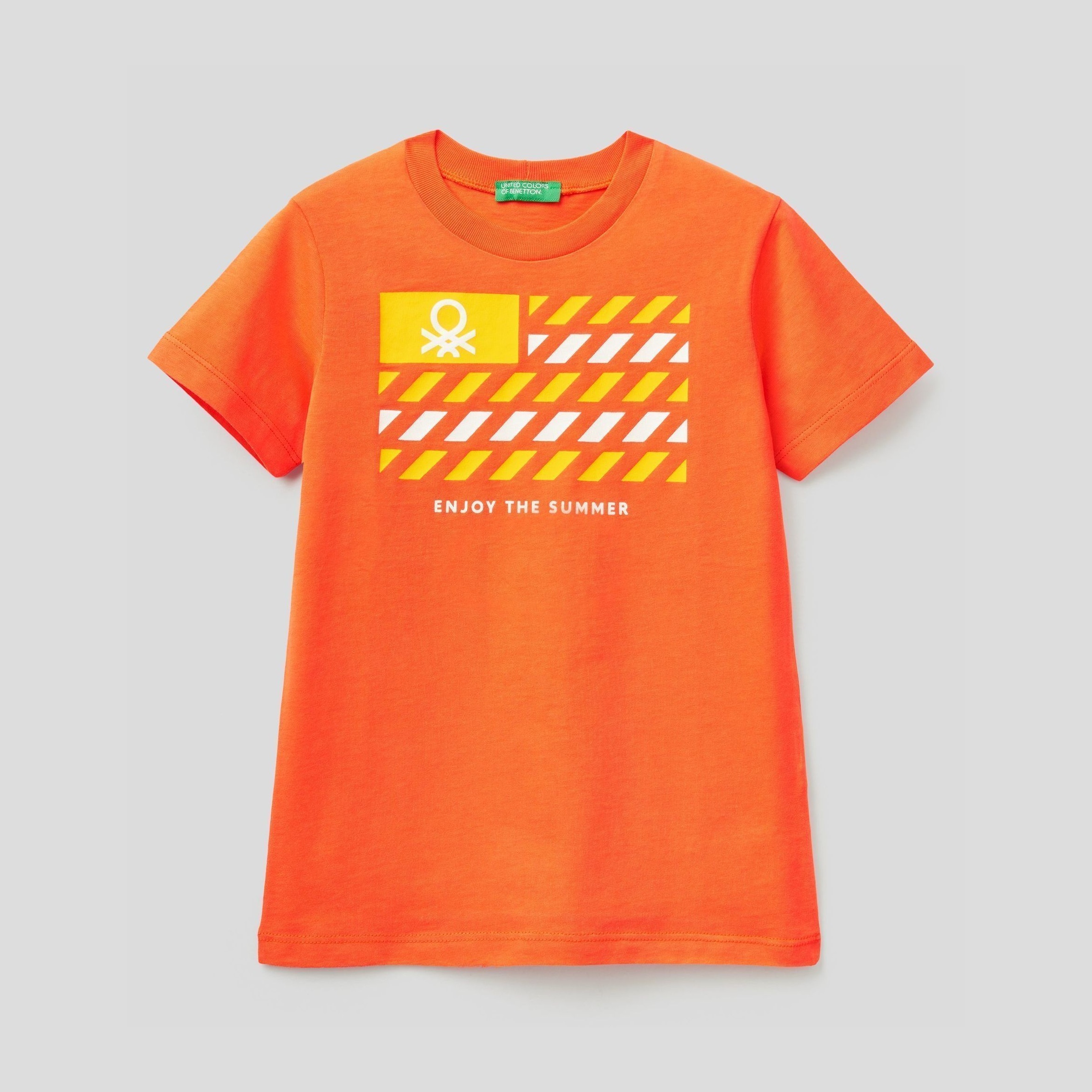 

Футболка United Colors of Benetton 3096C158L.G-3C2 110 см XS