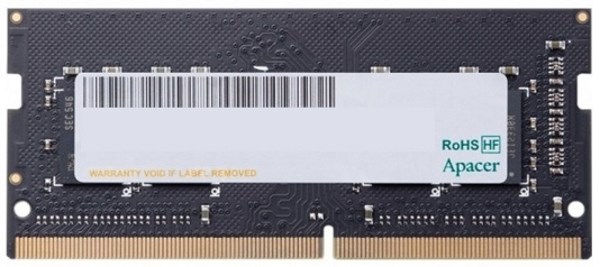 

Пам'ять SoDDR4 16GB Apacer 2400MHz PC4-19200 (ES.16G2T.GFH)