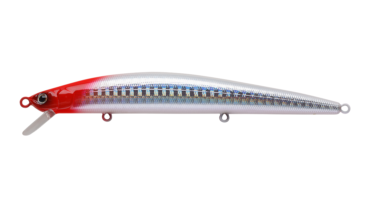 

Воблер Минноу Strike Pro Slingshot Minnow 120F, 120 мм, 12,6 гр, Загл. 0,5м.-1,5м., Плавающий, цвет: 022PPP-713 Redhead Silver, (EG-145F#022PPP-713) (88299)