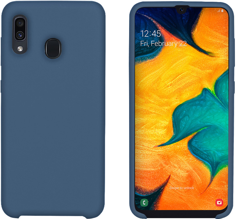 

Панель Intaleo Velvet для Samsung Galaxy A30 Blue