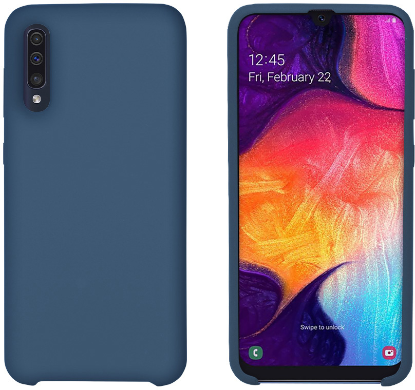 

Панель Intaleo Velvet для Samsung Galaxy A50 Blue