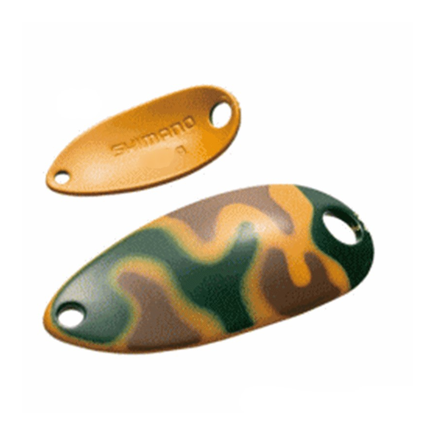 

Блесна Shimano Cardiff Roll Swimmer Camo Edition 3.5g #24T Mustard Green Camo