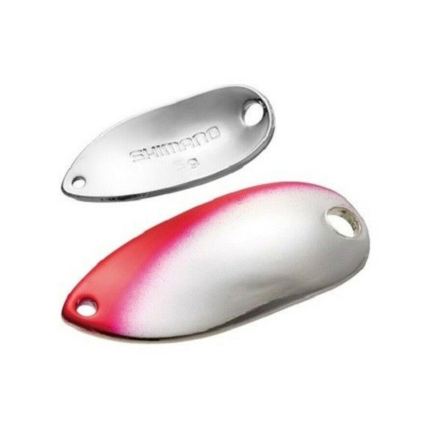 

Блесна Shimano Cardiff Roll Swimmer Premium Plating 2.5g #78T Red Silver