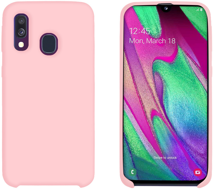 

Панель Intaleo Velvet для Samsung Galaxy A40 Pink