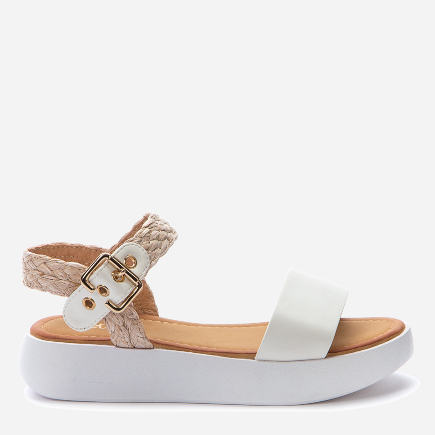 

Босоножки BETSY 917002/02-03 36 Белые с бежевым