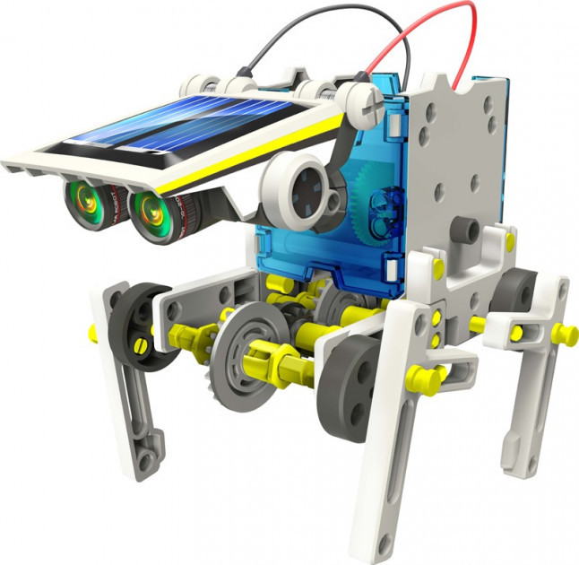 

Конструктор робот на солнечных батареях Solar Robot 14 в 1