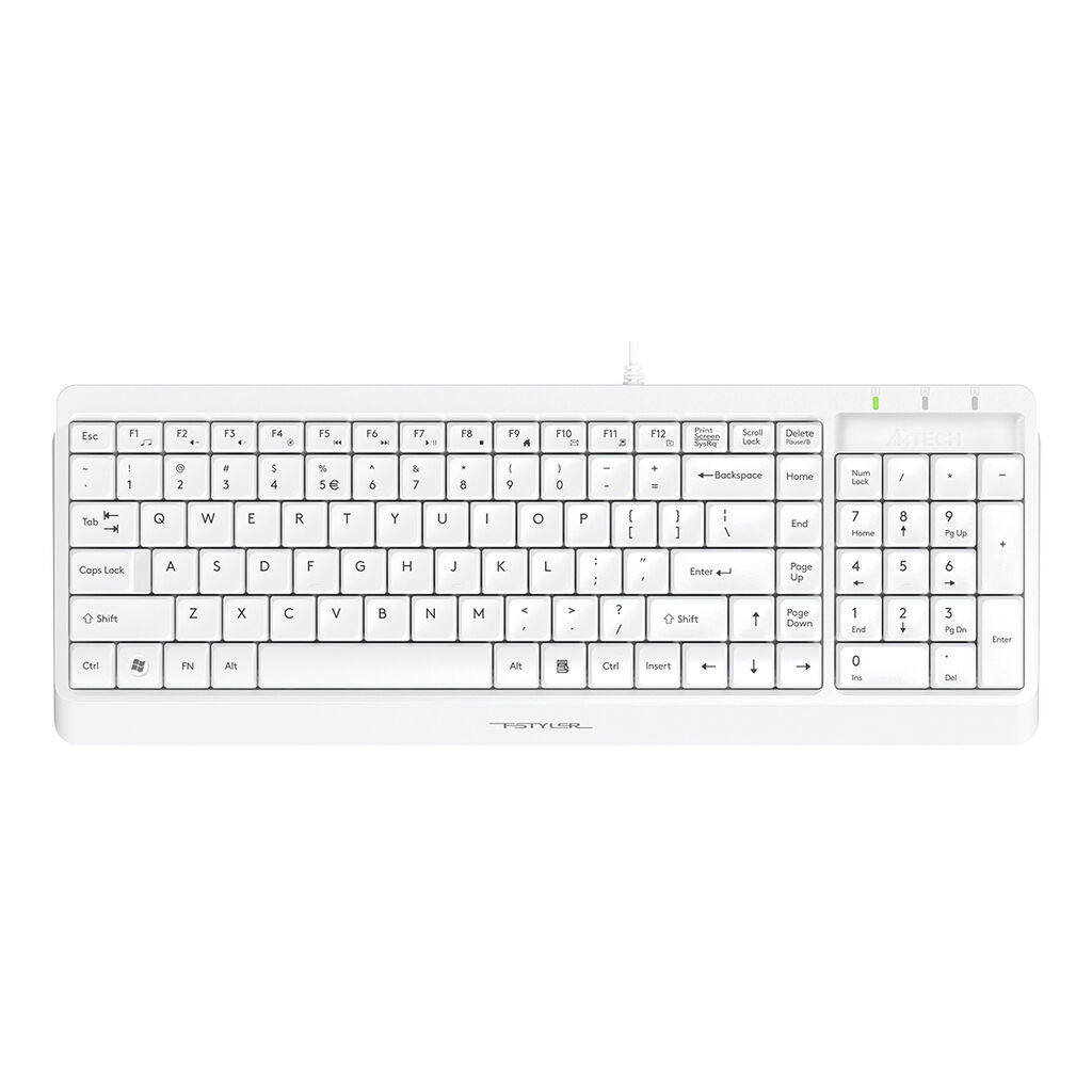 

Клавиатура A4Tech FK15 Fstyler white
