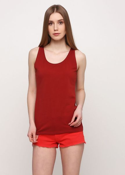 

Майка H&M XS Бордовая (1087-870)