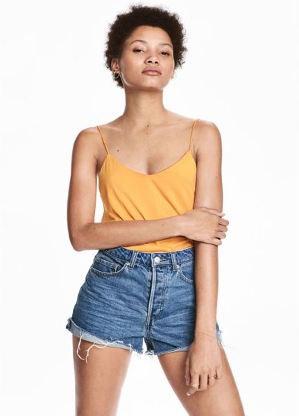 

Майка H&M XL Желтая (1081-395)