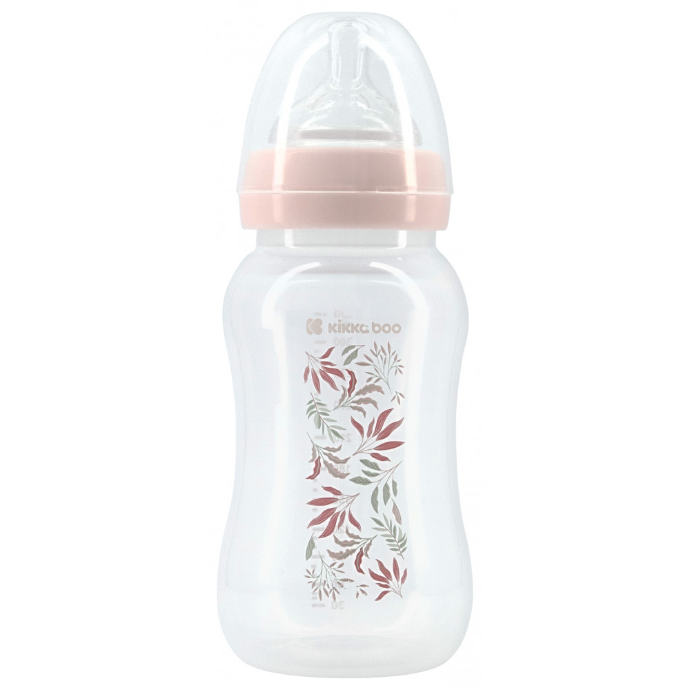 

Бутылочка Kikka Boo Антиколиковая 330ml Tropical Leaves Pink (31302020074)