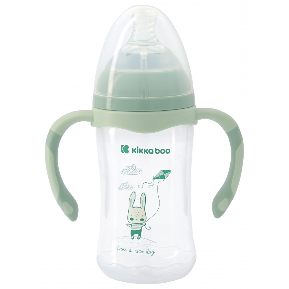 

Бутылочка Kikka Boo Антиколиковая 260мл Rabbit Mint (31302020061)