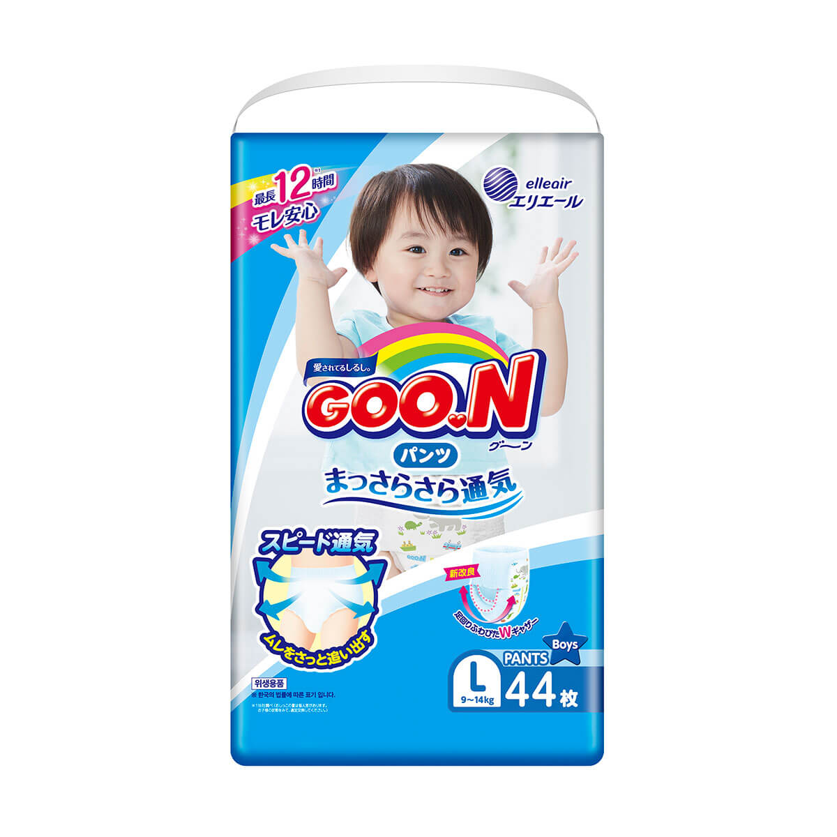 

Підгузки трусики Goo.N для хлопчиків розмір L (843097)