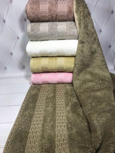

Набор банных полотенец 6шт. бамбук Pupilla Bamboo destina 70*140