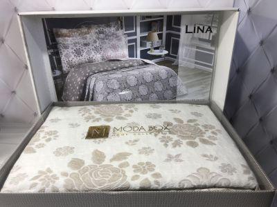 

Покрывало для спальни жаккардовое 240*260+ 2 наволочки Moda box lina1