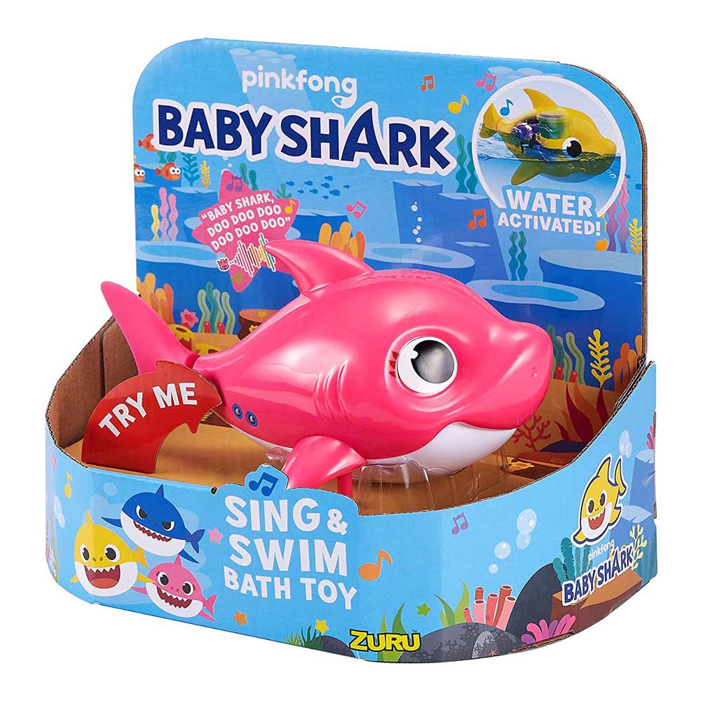 

Іграшка для ванни Robo Alive Junior Mommy Shark рожева (25282P)