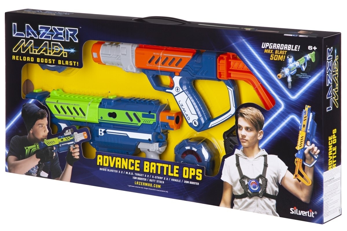 

Іграшкова зброя Silverlit Lazer MAD Делюкс набір (LM-86848)