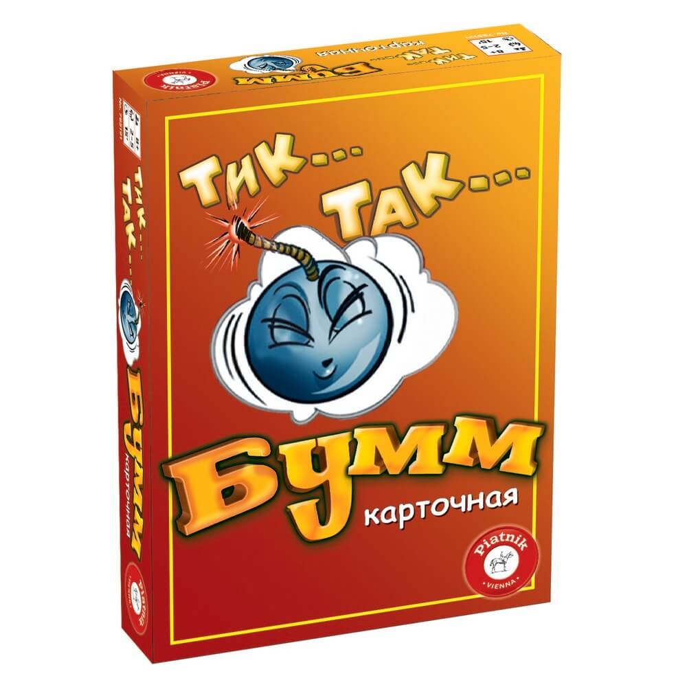 

Настільна гра Piatnik Тік Так Бумм карткова версія (785191)