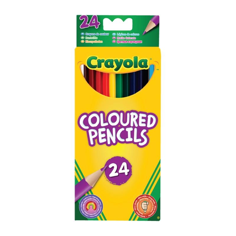 

24 кольорових олівця Crayola (3624)