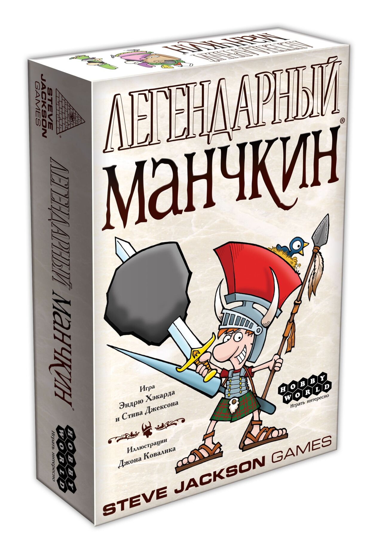 

Настыльна гра Hobby World Легендарний Манчкін російською (1200)