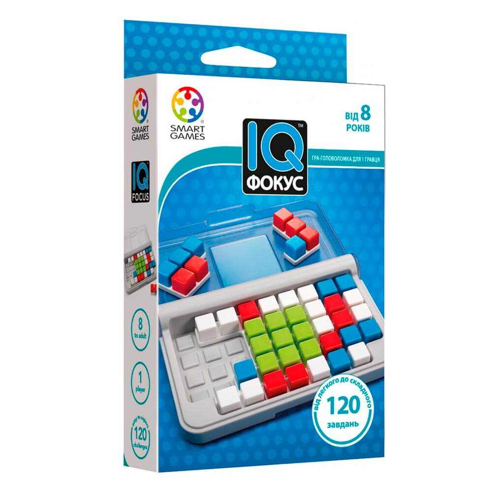 

Настільна гра Smart Games IQ Фокус (SG 422 UKR)