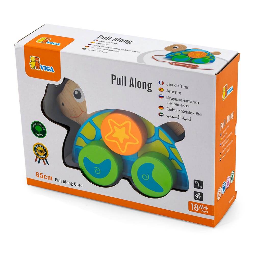 

Іграшка каталка Viga Toys Черепаха (50080)
