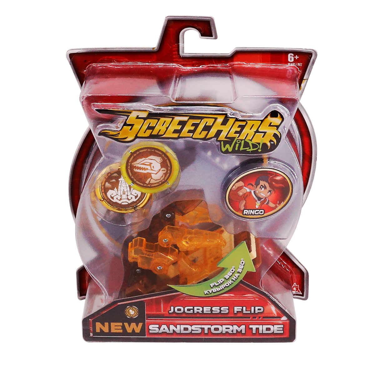 

Машинка трансформер Alpha Group Screechers Wild S2 L1 Сендсторм Тайд (EU684201V)