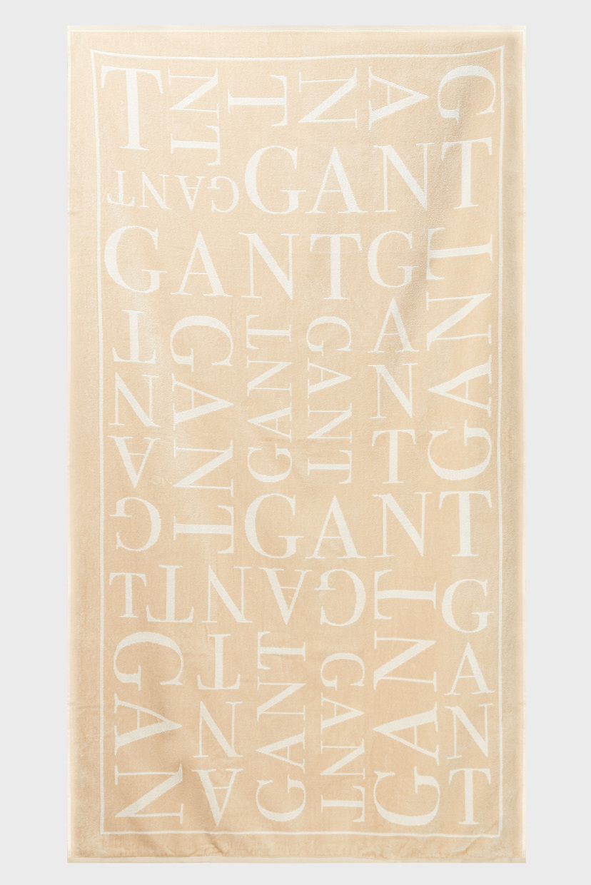 

Хлопковое полотенце LETTER BEACH TOWEL Gant 100x180 852009011