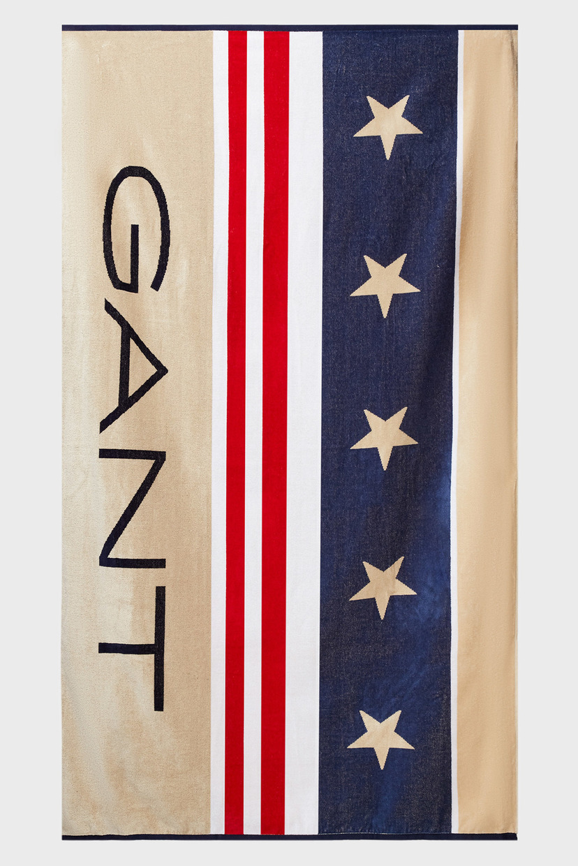 

Хлопковое полотенце SAIL BEACH TOWEL Gant 100x180 852008911