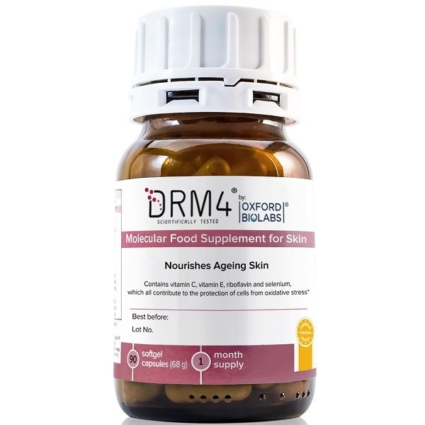 

Молекулярная диетическая добавка Oxford Biolabs DRM4 Food Supplement for Skin для улучшения состояния кожи питание кожи 50 г