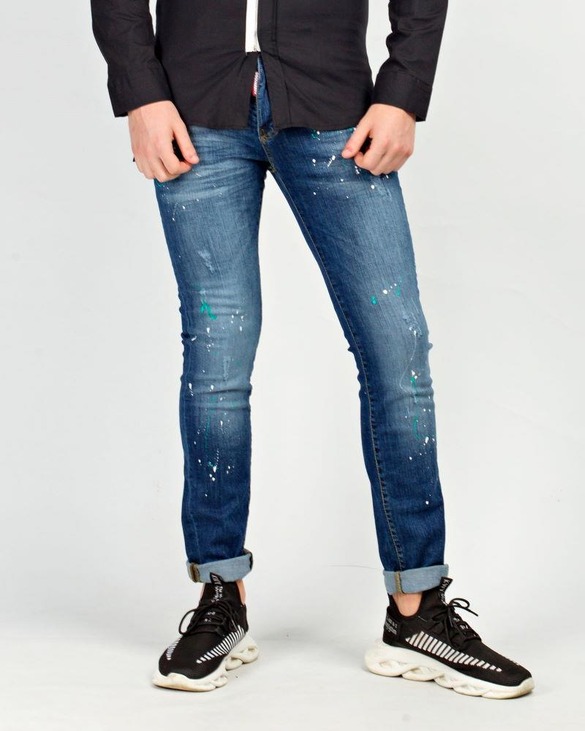 

Джинси Dsquared2 991 PAINT  синій, Джинси Dsquared2 991 PAINT 29 синій