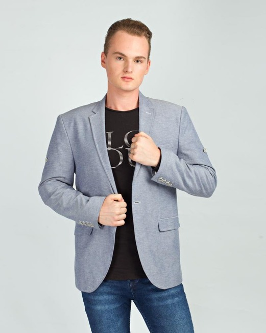 

Піджак Styliano  блакитний, Піджак Styliano 54 блакитний