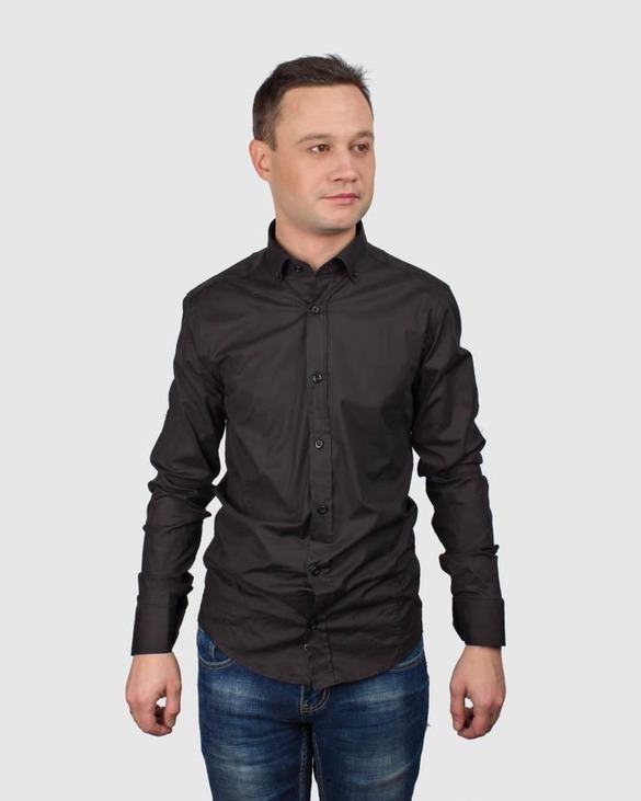 

Сорочка Bugra MH050 XXL чорний