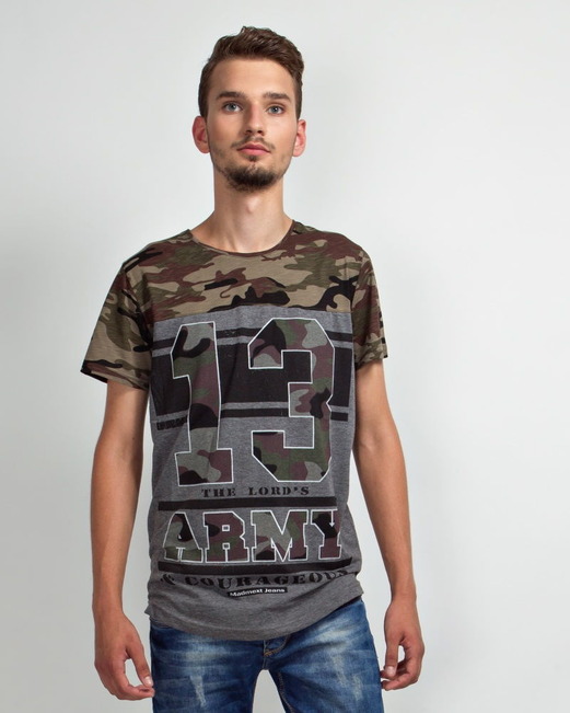 

Футболка Madmext 1424 HKN30 L сірий